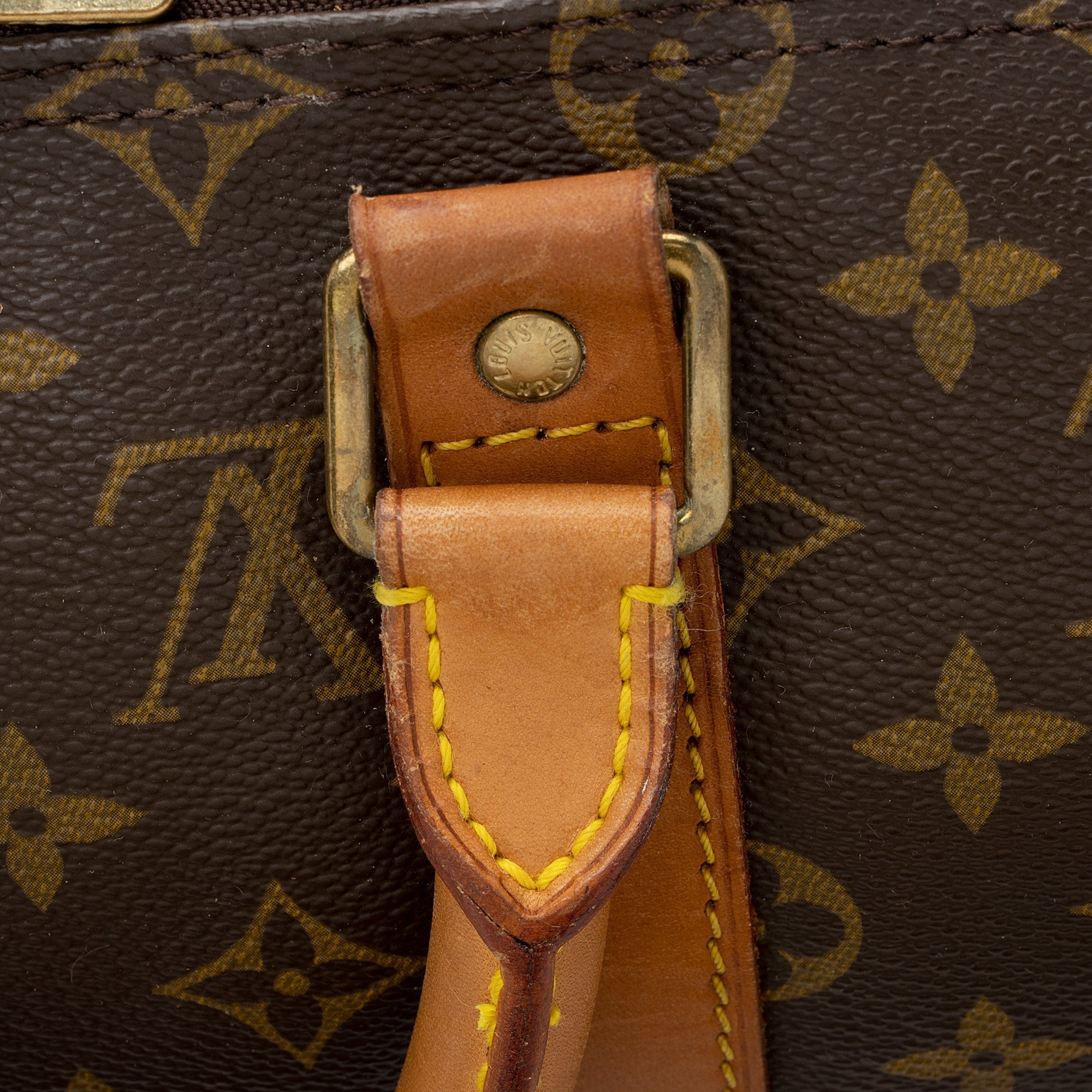 Louis Vuitton Vintage Monogram Canvas Keepall Bandouliere 50 Duffel Bag (SHF-22254) - Image 15