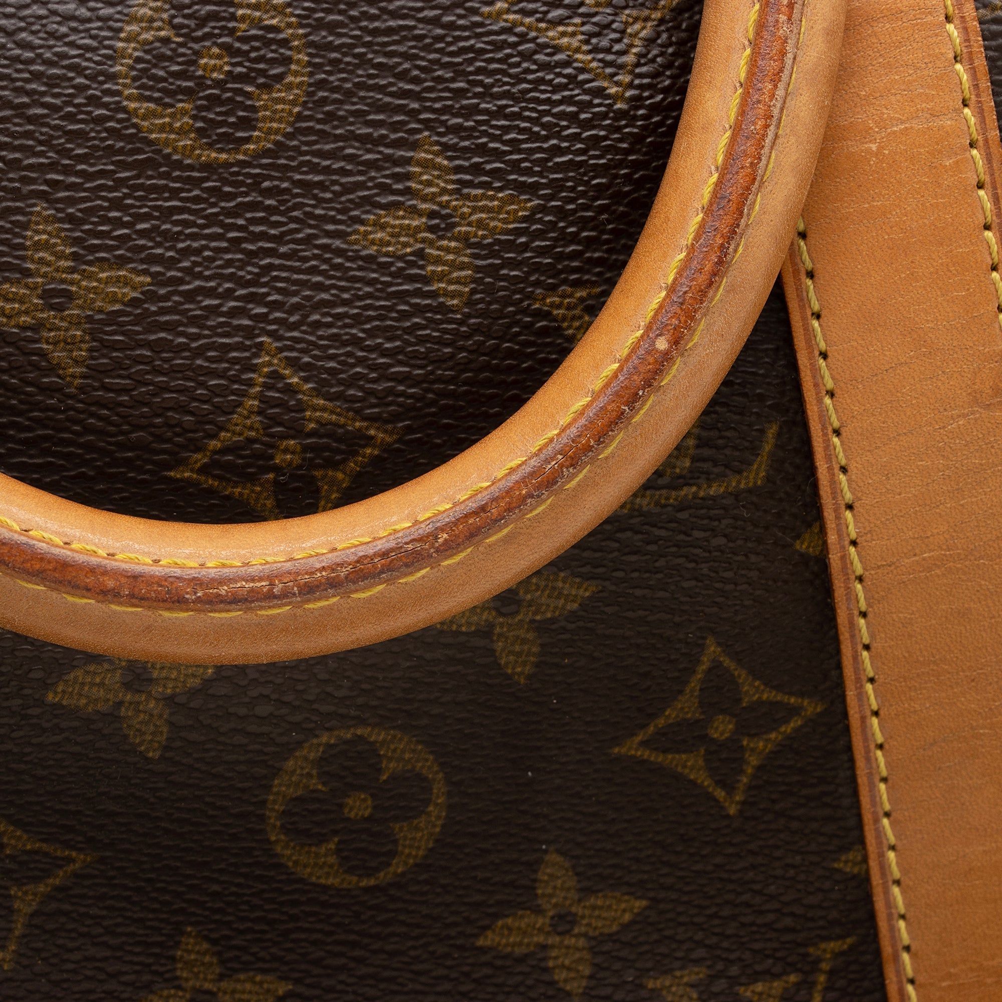 Louis Vuitton Vintage Monogram Canvas Keepall Bandouliere 50 Duffle Bag (SHF-22496) - Image 19