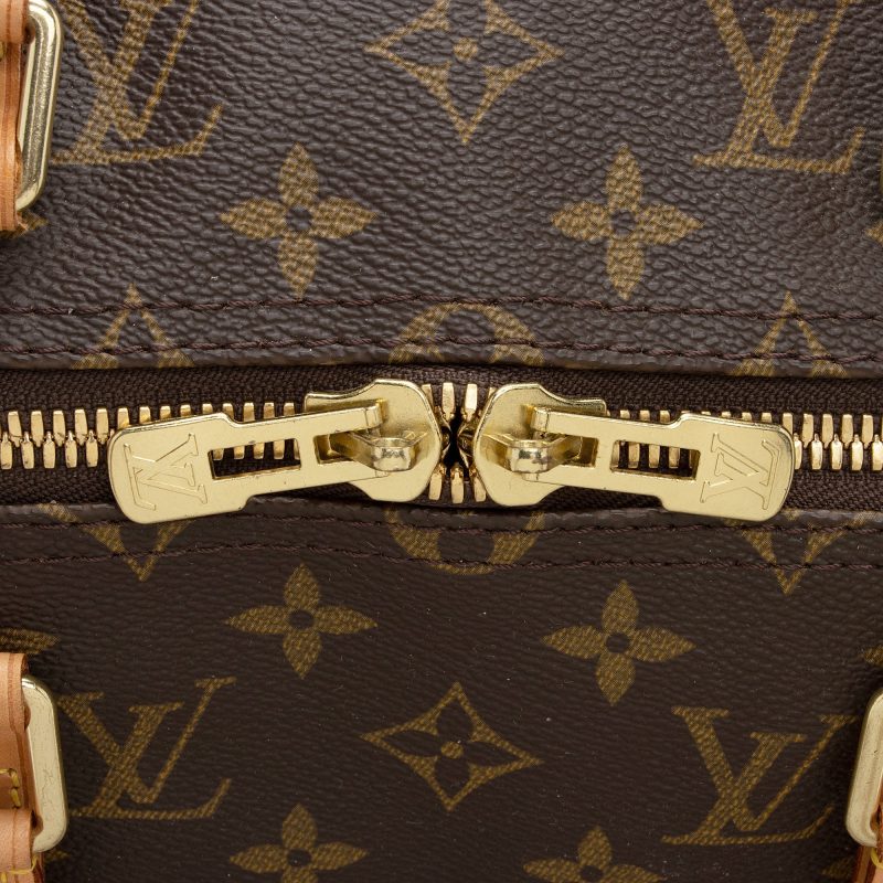 Louis Vuitton Vintage Monogram Canvas Keepall Bandouliere 50 Duffle Bag (SHF-geZCJA) - Image 8