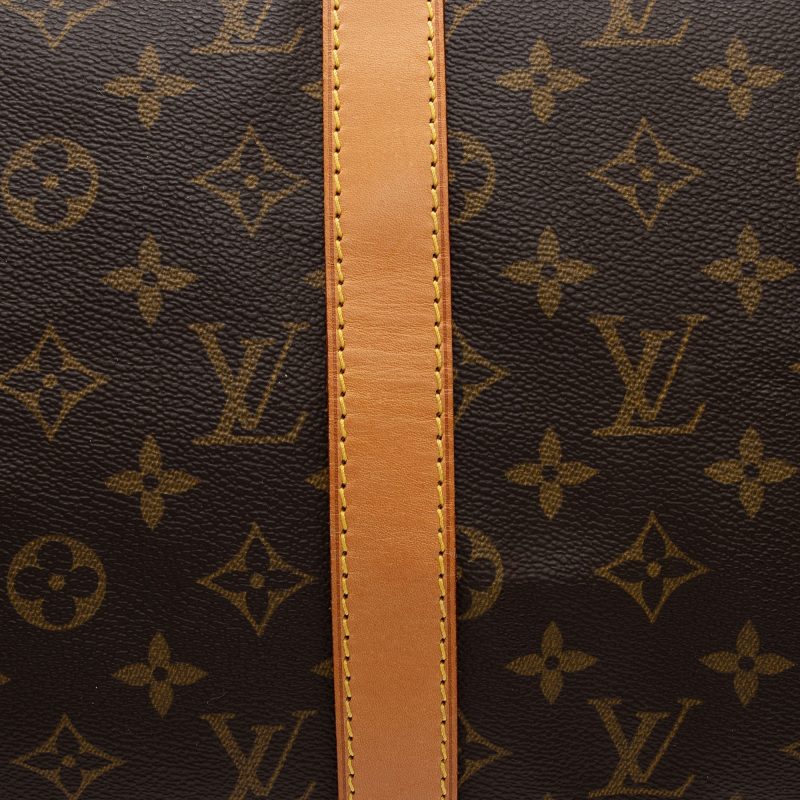 Louis Vuitton Vintage Monogram Canvas Keepall Bandouliere 50 Duffle Bag (SHF-geZCJA) - Image 17