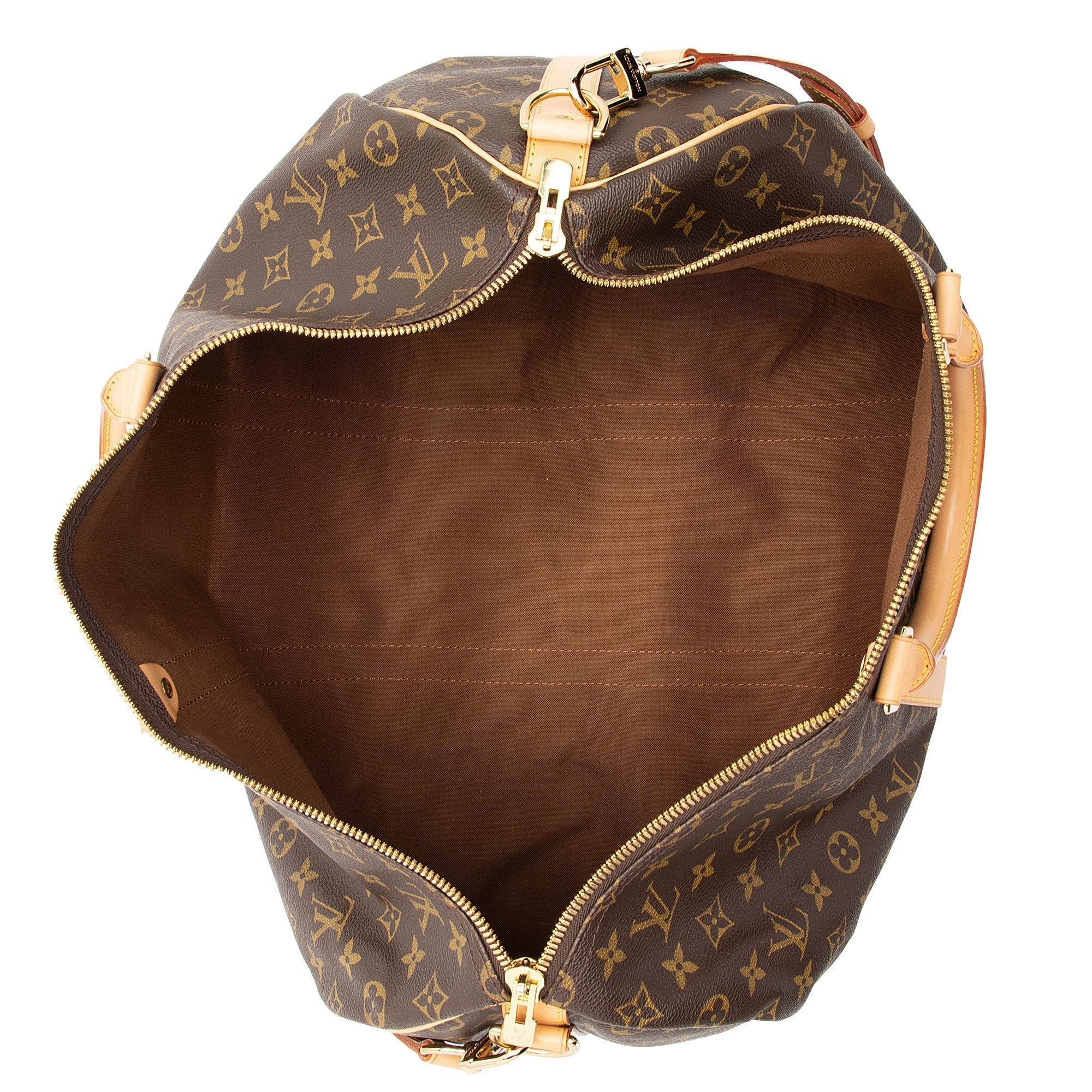 Louis Vuitton Vintage Monogram Canvas Keepall Bandouliere 50 Duffle Bag (SHF-geZCJA) - Image 6