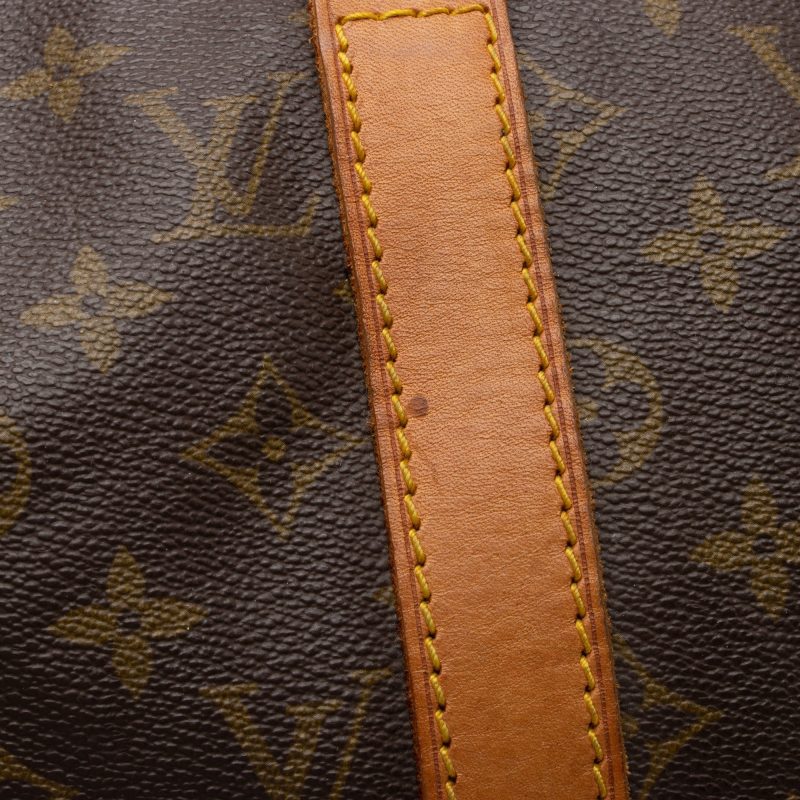 Louis Vuitton Vintage Monogram Canvas Keepall Bandouliere 50 Duffle Bag (SHF-3GGL8o) - Image 19