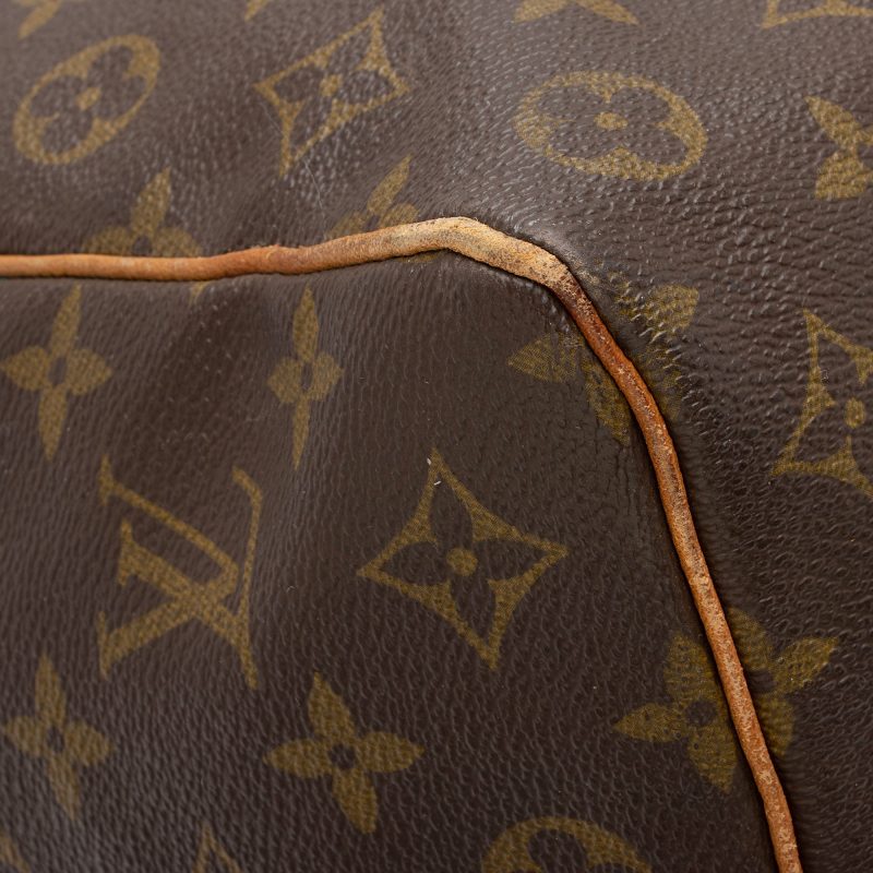 Louis Vuitton Vintage Monogram Canvas Keepall Bandouliere 50 Duffle Bag (SHF-3GGL8o) - Image 13