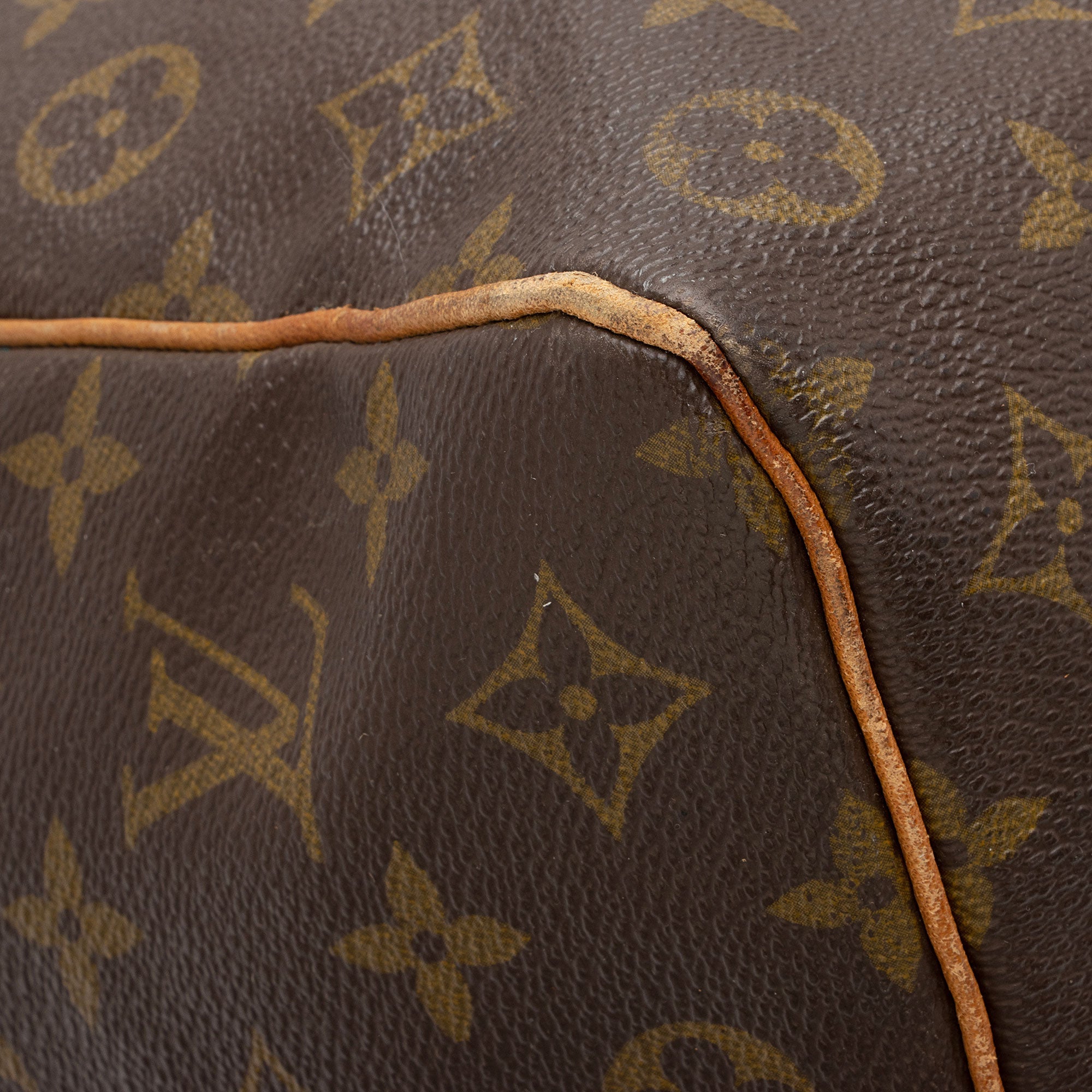 Louis Vuitton Vintage Monogram Canvas Keepall Bandouliere 50 Duffle Bag (SHF-3GGL8o) - Image 13