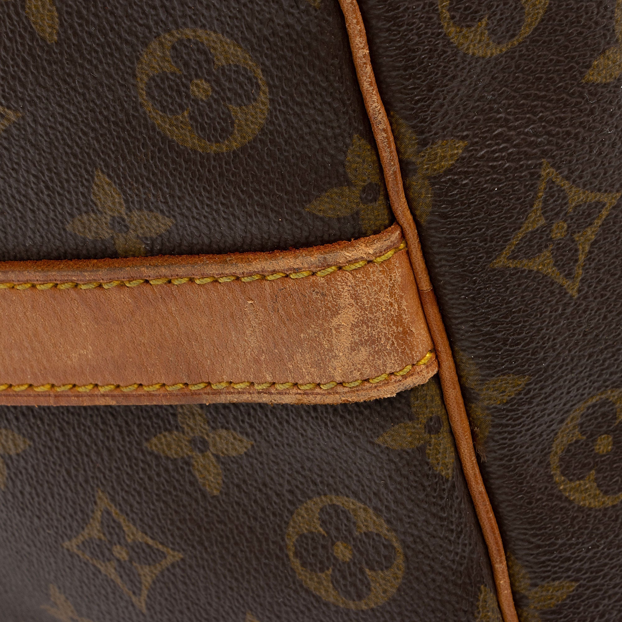 Louis Vuitton Vintage Monogram Canvas Keepall Bandouliere 50 Duffle Bag (SHF-3GGL8o) - Image 14