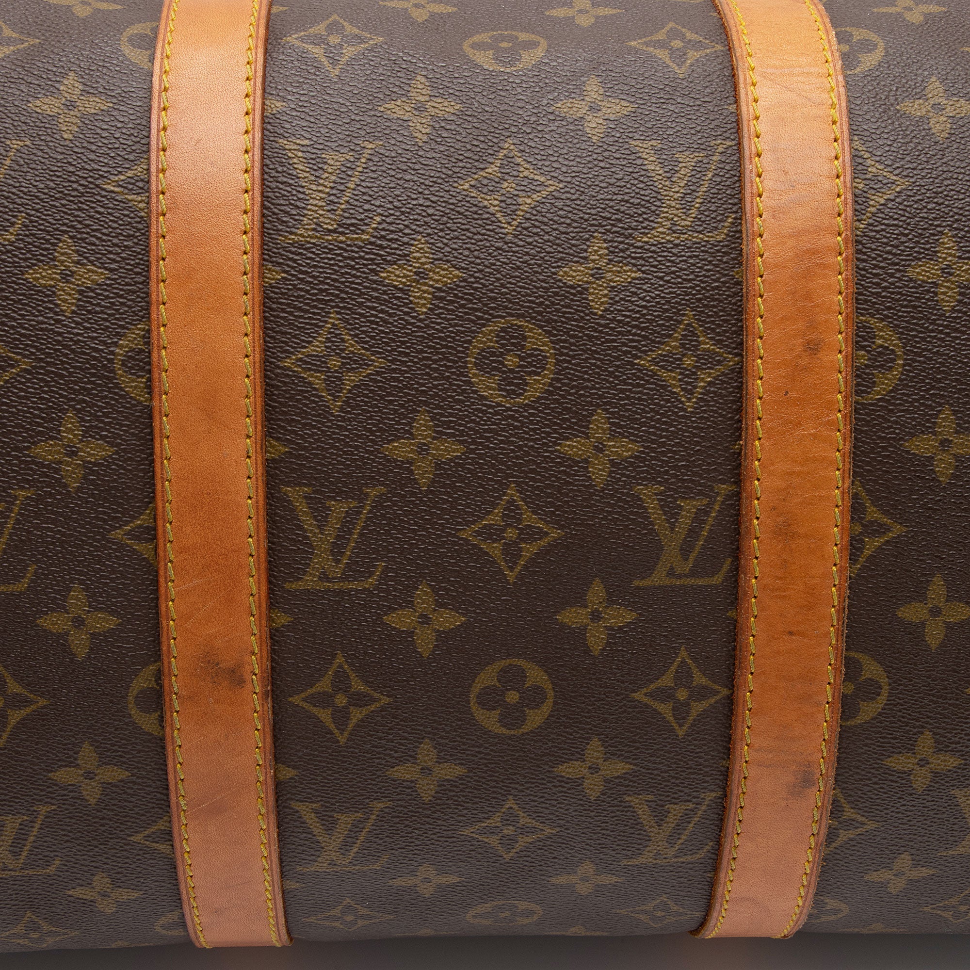 Louis Vuitton Vintage Monogram Canvas Keepall Bandouliere 50 Duffle Bag (SHF-3GGL8o) - Image 15