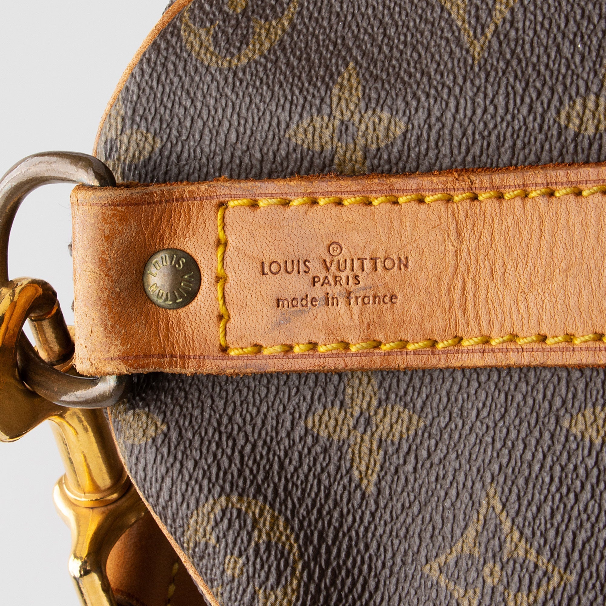 Louis Vuitton Vintage Monogram Canvas Keepall Bandouliere 50 Duffle Bag (SHF-3GGL8o) - Image 7
