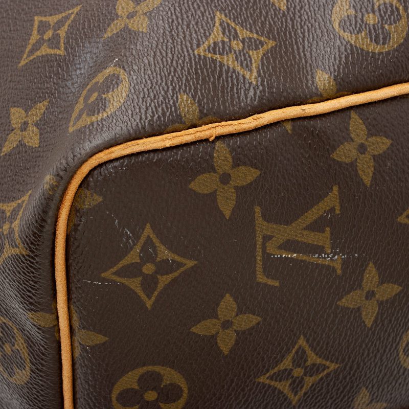 Louis Vuitton Vintage Monogram Canvas Keepall Bandouliere 50 Duffle Bag (SHF-MsNrAx) - Image 13