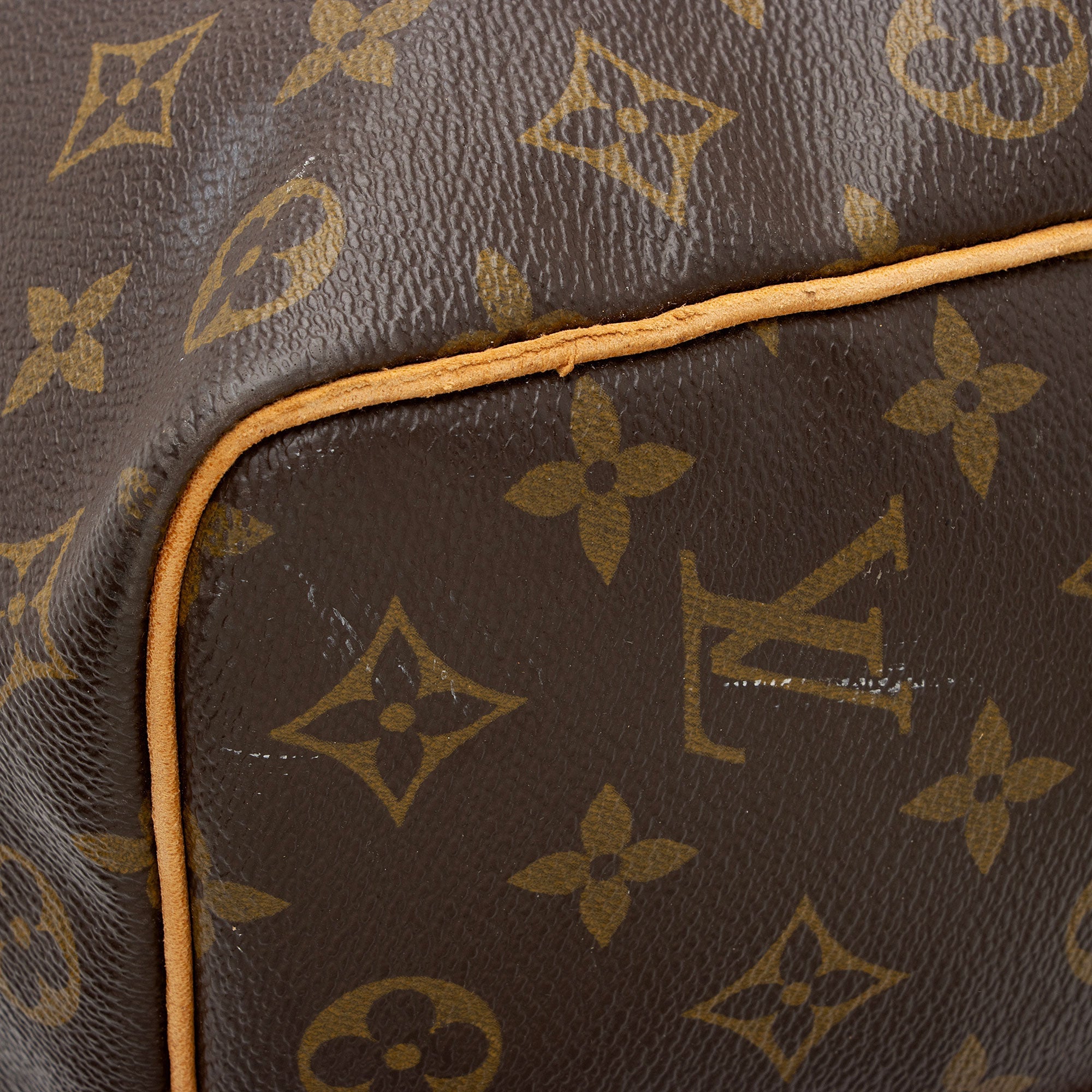 Louis Vuitton Vintage Monogram Canvas Keepall Bandouliere 50 Duffle Bag (SHF-MsNrAx) - Image 13