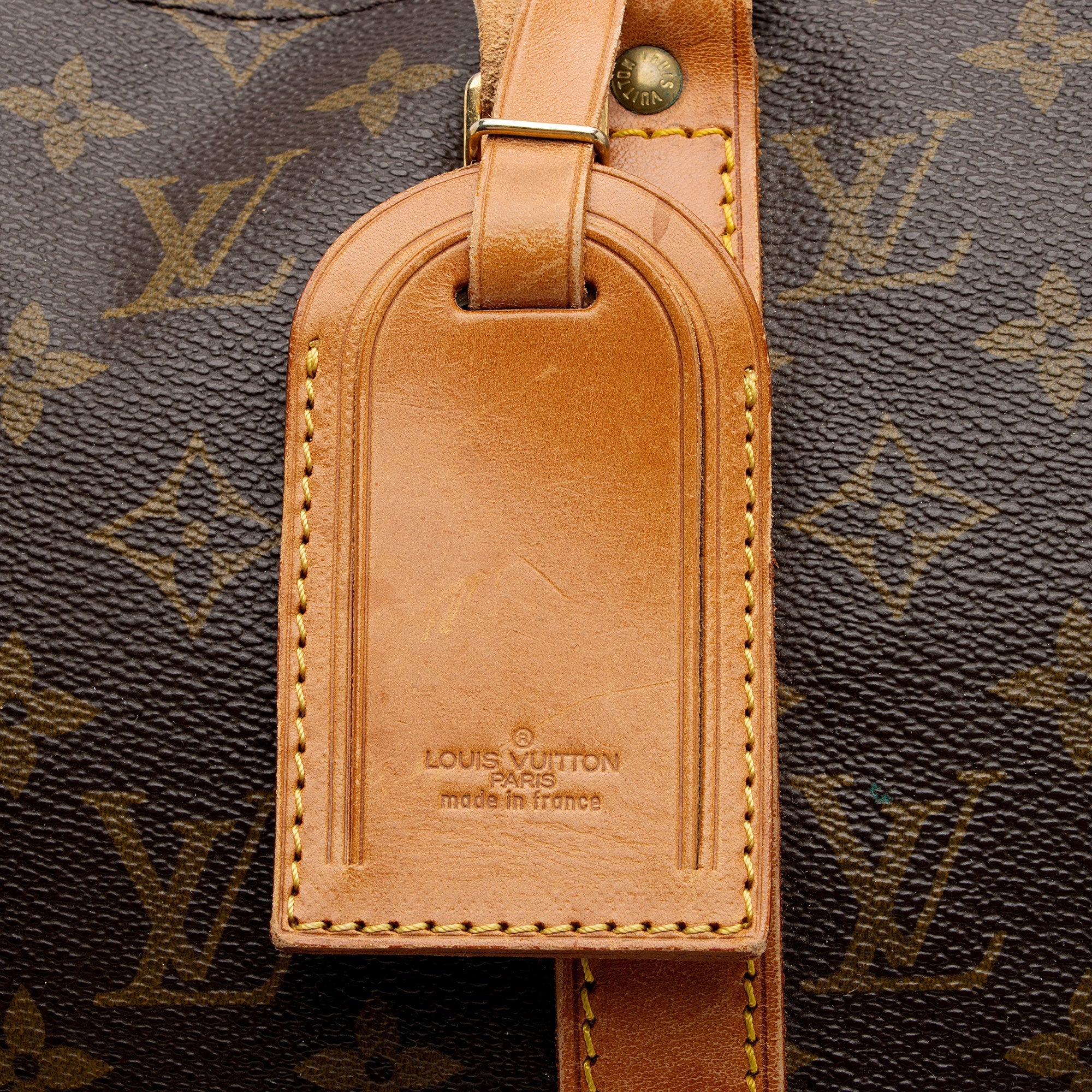 Louis Vuitton Vintage Monogram Canvas Keepall Bandouliere 50 Duffle Bag (SHF-MsNrAx) - Image 16