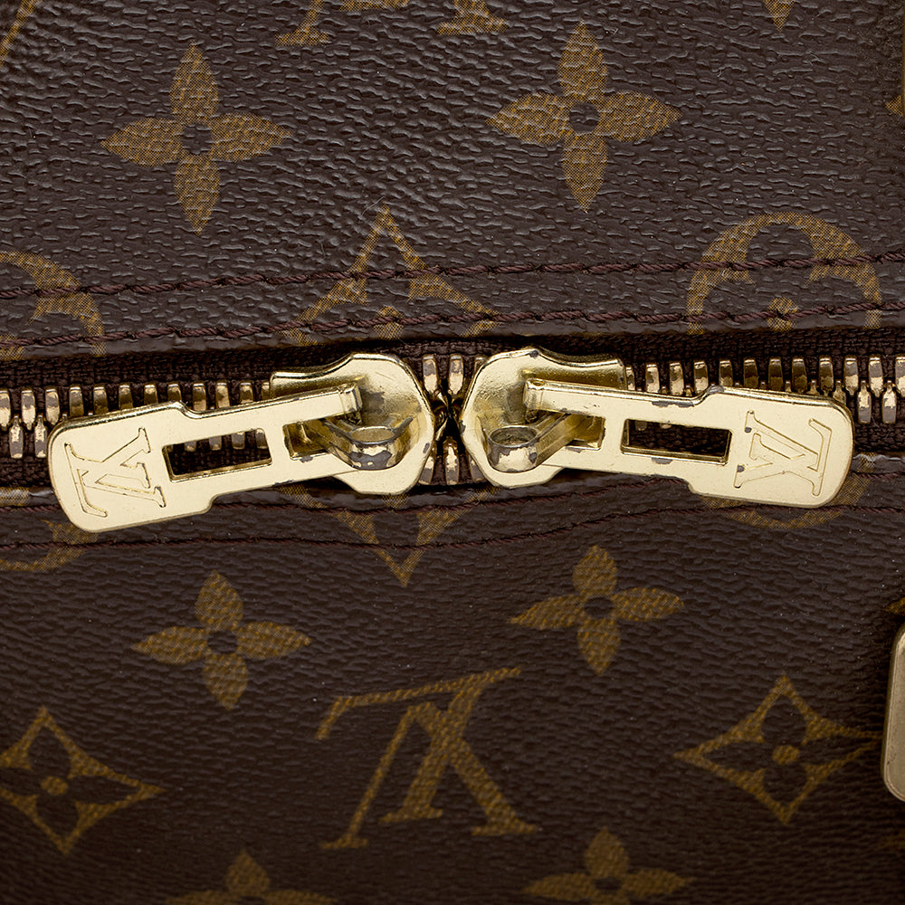 Louis Vuitton Vintage Monogram Canvas Keepall Bandouliere 55 Duffel Bag (SHF-16864) - Image 7