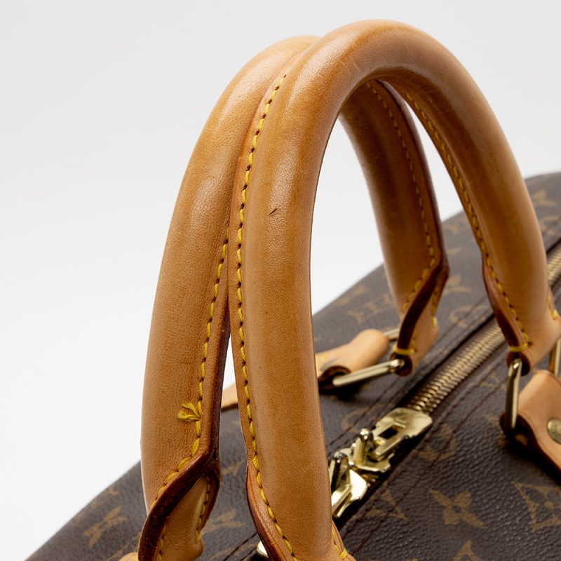 Louis Vuitton Vintage Monogram Canvas Keepall Bandouliere 55 Duffel Bag (SHF-16864) - Image 15