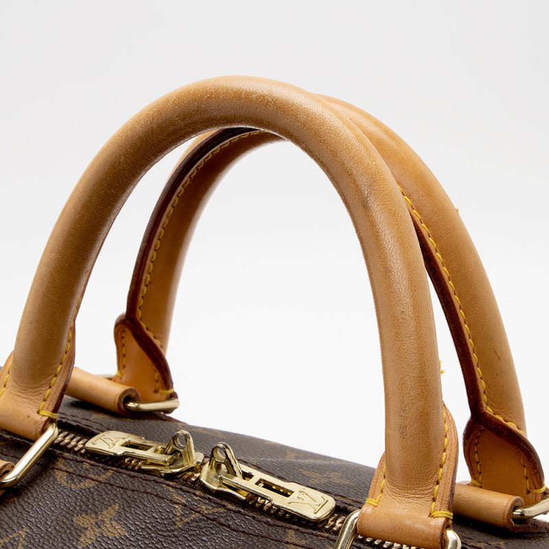 Louis Vuitton Vintage Monogram Canvas Keepall Bandouliere 55 Duffel Bag (SHF-16864) - Image 16