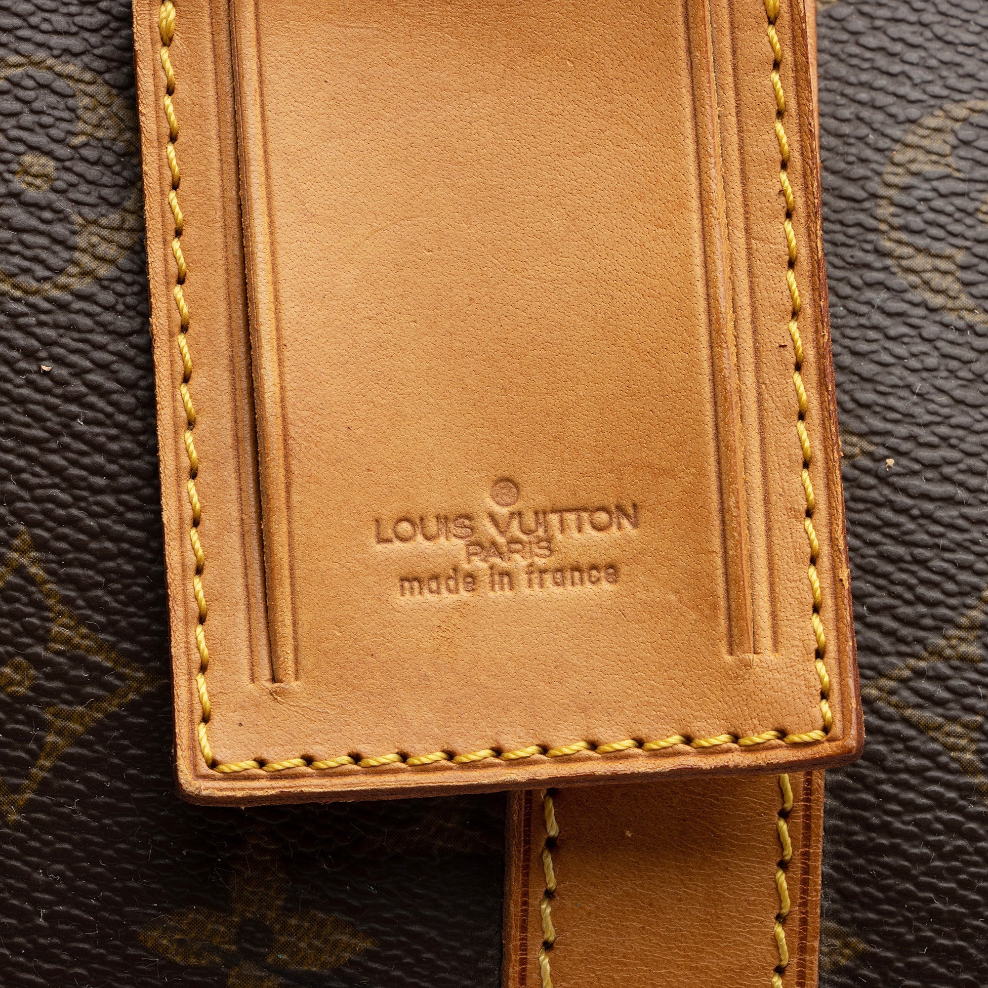 Louis Vuitton Vintage Monogram Canvas Keepall Bandouliere 55 Duffle Bag (SHF-22615) - Image 8