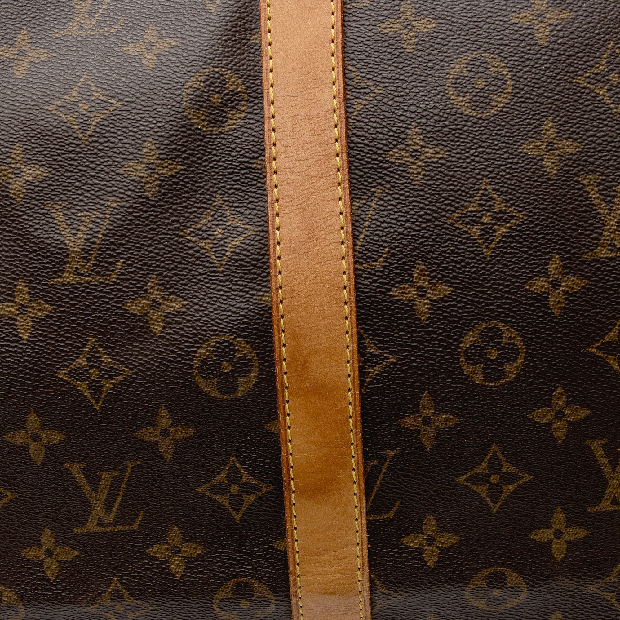 Louis Vuitton Vintage Monogram Canvas Keepall Bandouliere 55 Duffle Bag (SHF-22479) - Image 18