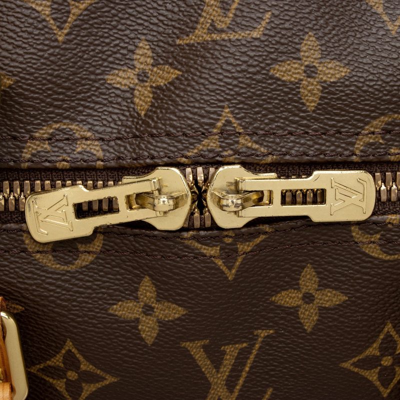 Louis Vuitton Vintage Monogram Canvas Keepall Bandouliere 55 Duffle Bag (SHF-g634Q4) - Image 8