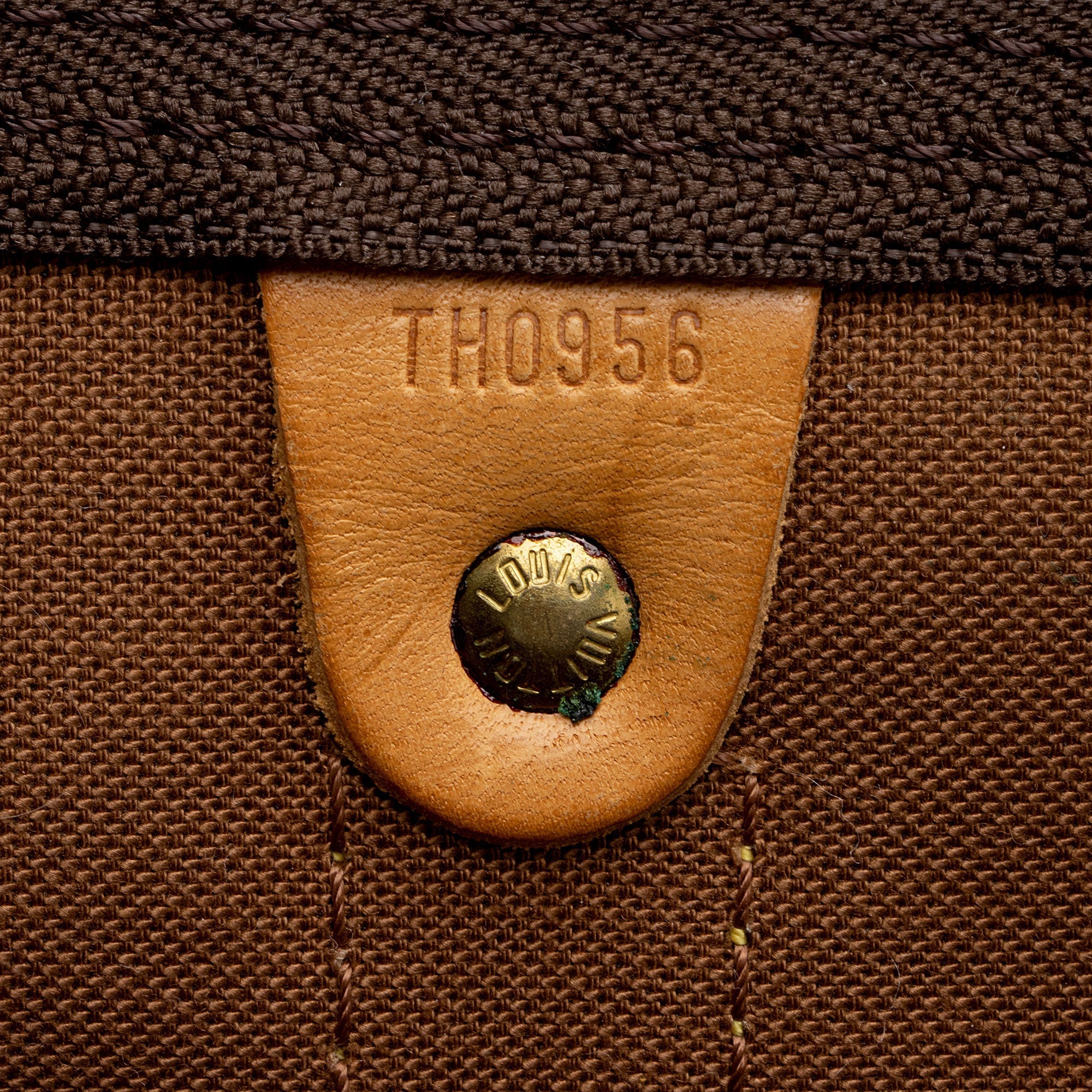 Louis Vuitton Vintage Monogram Canvas Keepall Bandouliere 55 Duffle Bag (SHF-g634Q4) - Image 5