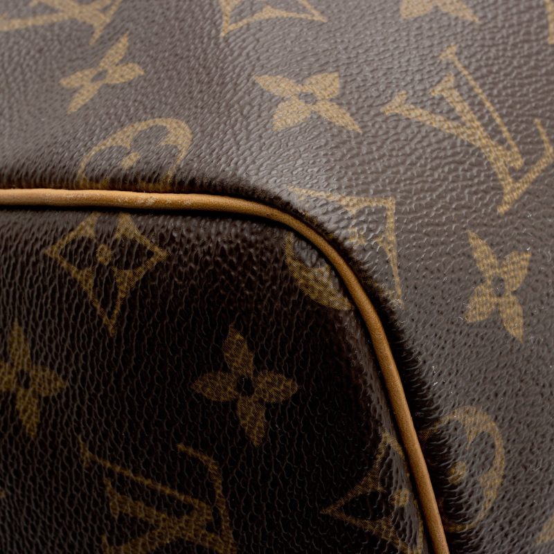 Louis Vuitton Vintage Monogram Canvas Keepall Bandouliere 55 Duffle Bag (SHF-g634Q4) - Image 17