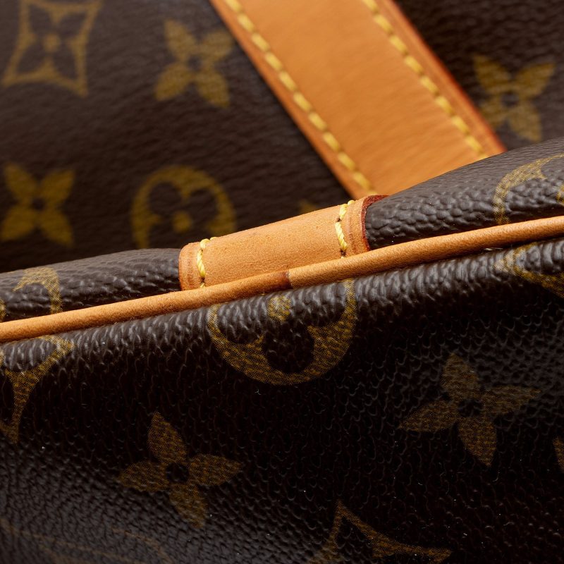 Louis Vuitton Vintage Monogram Canvas Keepall Bandouliere 55 Duffle Bag (SHF-KRqlod) - Image 12