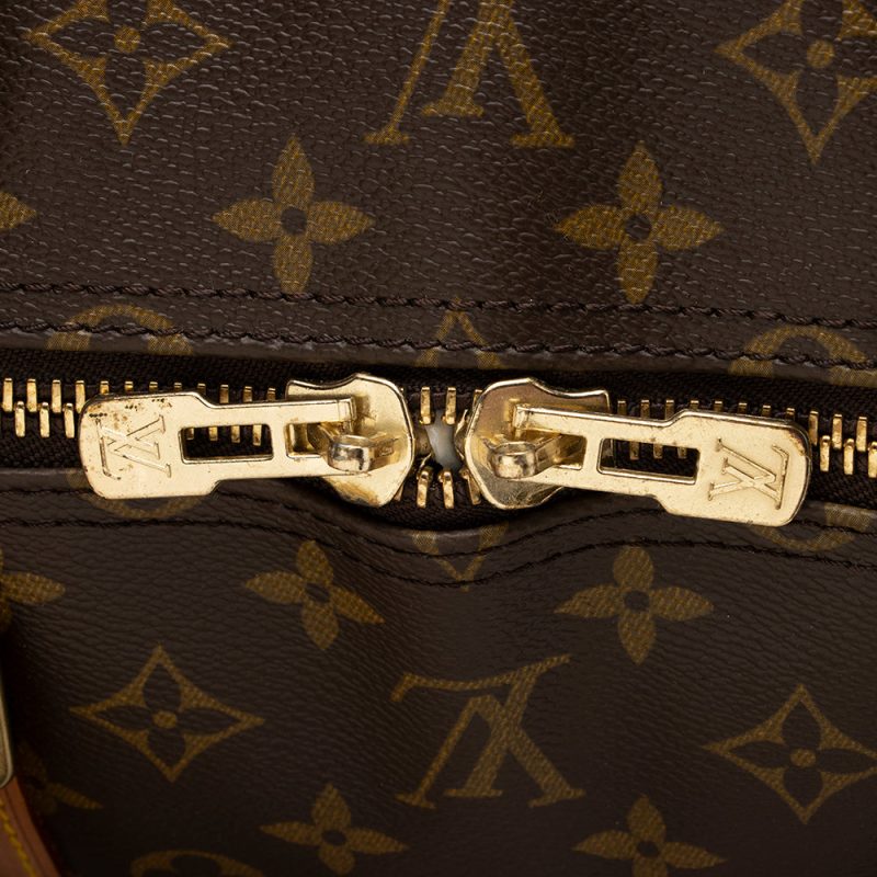 Louis Vuitton Vintage Monogram Canvas Keepall Bandouliere 60 Duffel Bag (SHF-16749) - Image 8