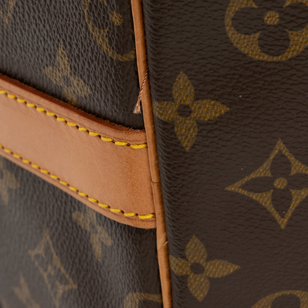 Louis Vuitton Vintage Monogram Canvas Keepall Bandouliere 60 Duffel Bag (SHF-16749) - Image 9