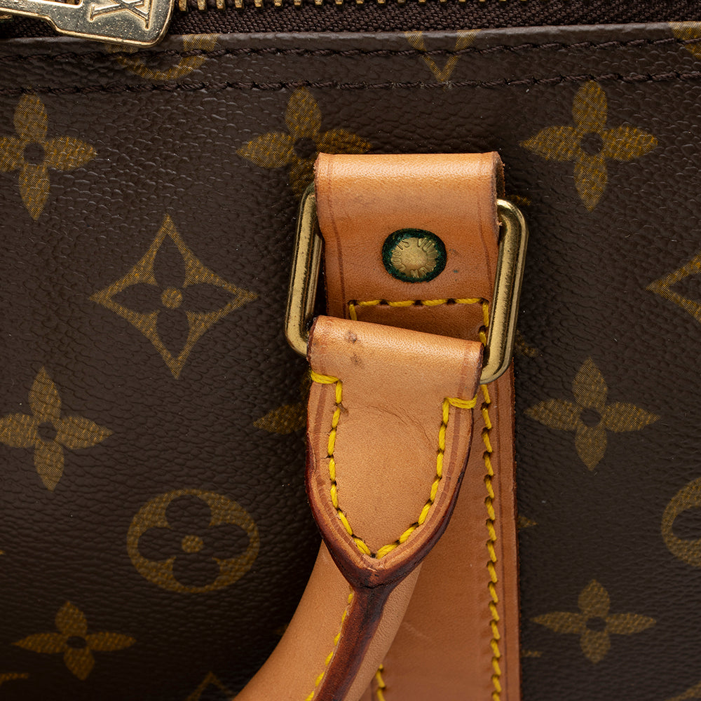Louis Vuitton Vintage Monogram Canvas Keepall Bandouliere 60 Duffel Bag (SHF-16749) - Image 11
