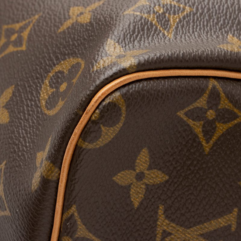 Louis Vuitton Vintage Monogram Canvas Keepall Bandouliere 60 Duffel Bag (SHF-16749) - Image 15