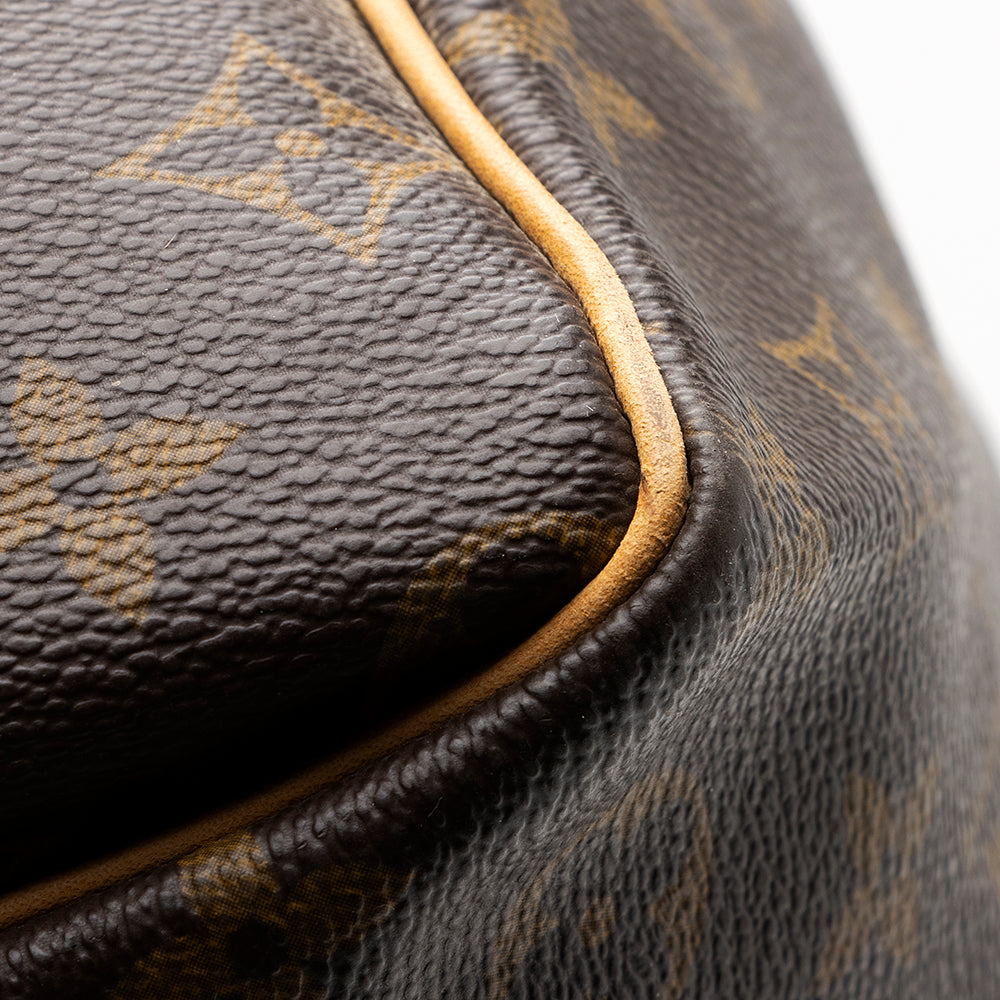 Louis Vuitton Vintage Monogram Canvas Keepall Bandouliere 60 Duffel Bag (SHF-20338) - Image 19