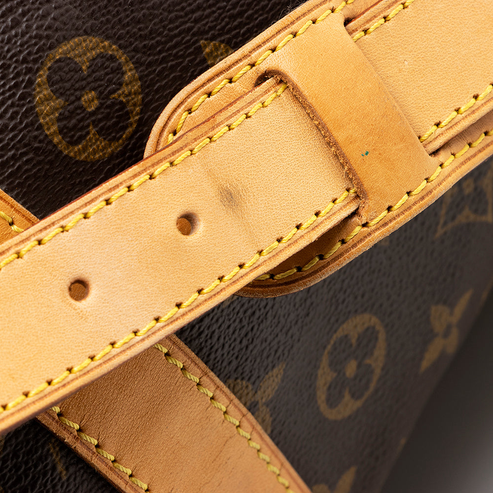 Louis Vuitton Vintage Monogram Canvas Keepall Bandouliere 60 Duffel Bag (SHF-20338) - Image 16