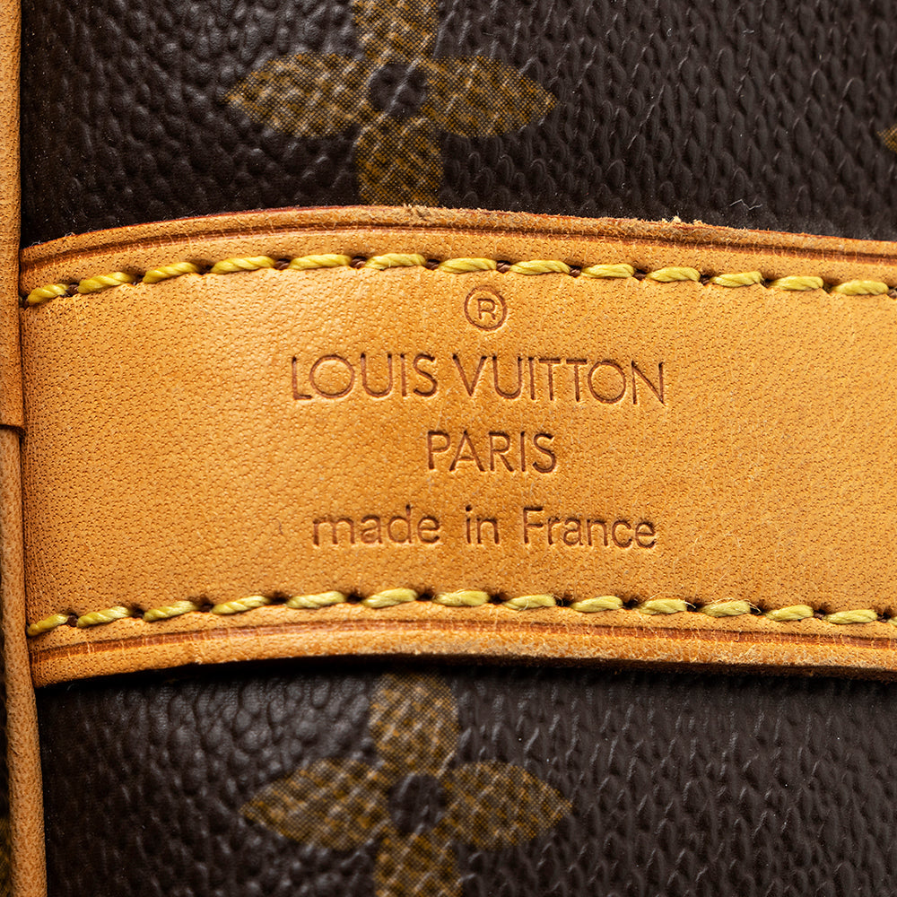 Louis Vuitton Vintage Monogram Canvas Keepall Bandouliere 60 Duffel Bag (SHF-20338) - Image 6