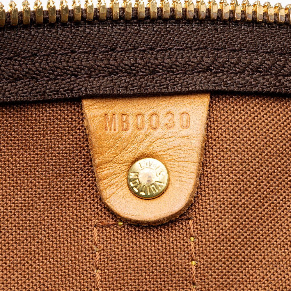 Louis Vuitton Vintage Monogram Canvas Keepall Bandouliere 60 Duffel Bag (SHF-20358) - Image 4