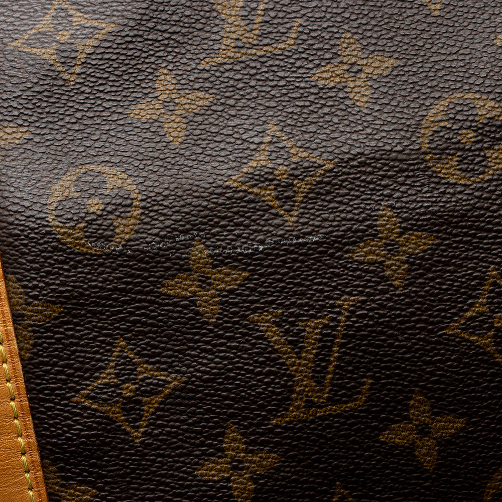 Louis Vuitton Vintage Monogram Canvas Keepall Bandouliere 60 Duffel Bag (SHF-20358) - Image 16