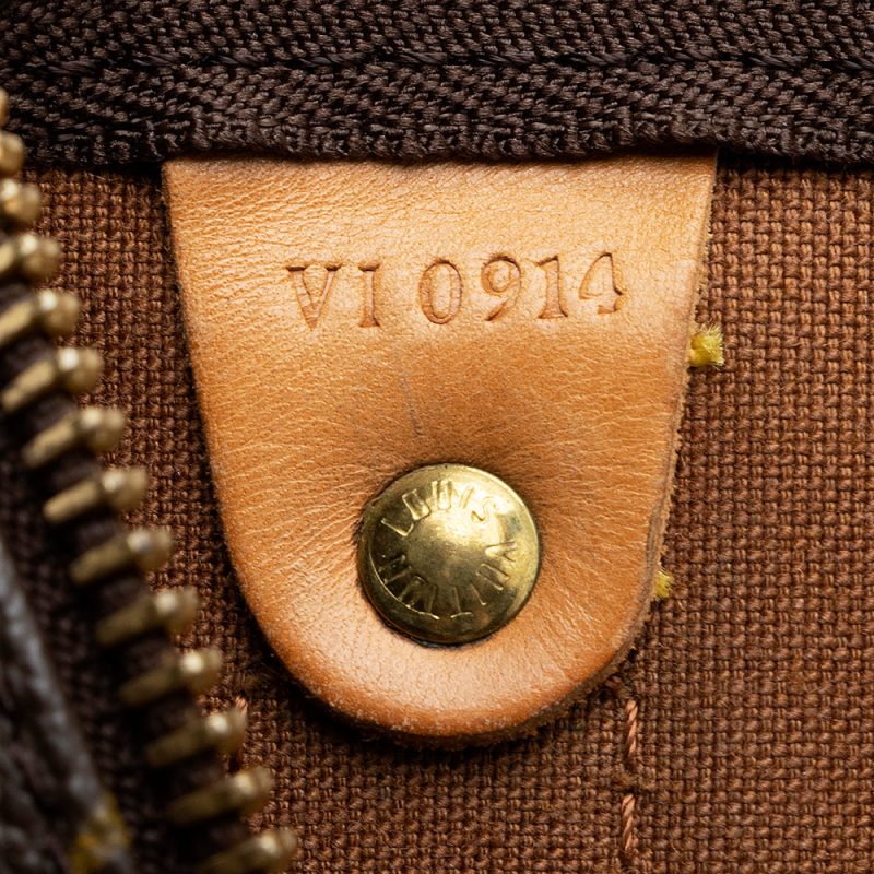 Louis Vuitton Vintage Monogram Canvas Keepall Bandouliere 60 Duffle Bag (SHF-21212) - Image 4