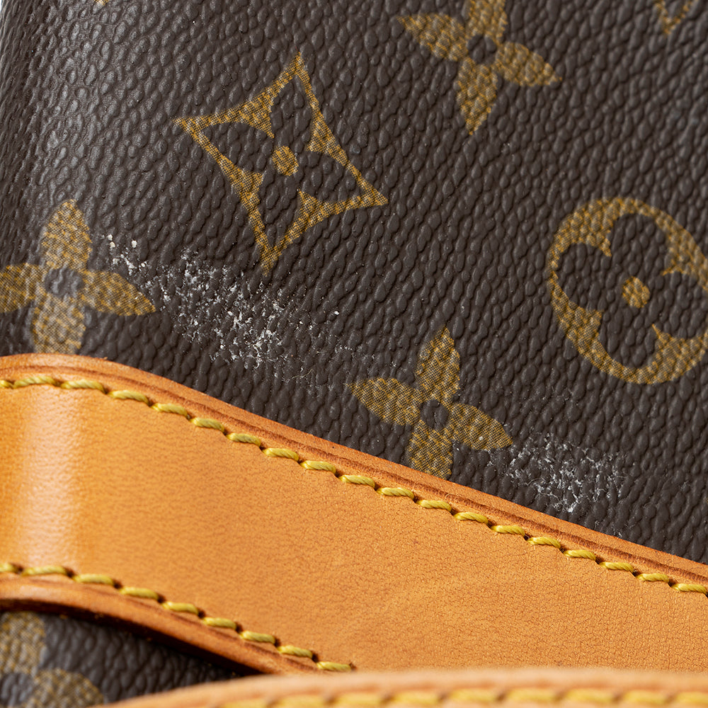 Louis Vuitton Vintage Monogram Canvas Keepall Bandouliere 60 Duffle Bag (SHF-21212) - Image 8