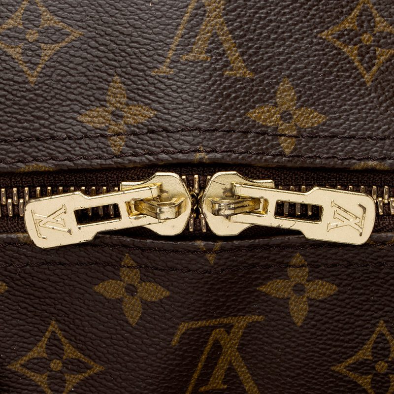 Louis Vuitton Vintage Monogram Canvas Keepall Bandouliere 60 Duffel Bag (SHF-21276) - Image 7