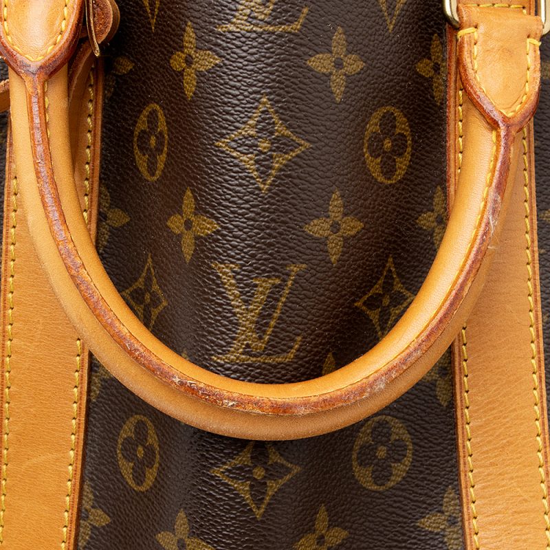 Louis Vuitton Vintage Monogram Canvas Keepall Bandouliere 60 Duffel Bag (SHF-21276) - Image 8