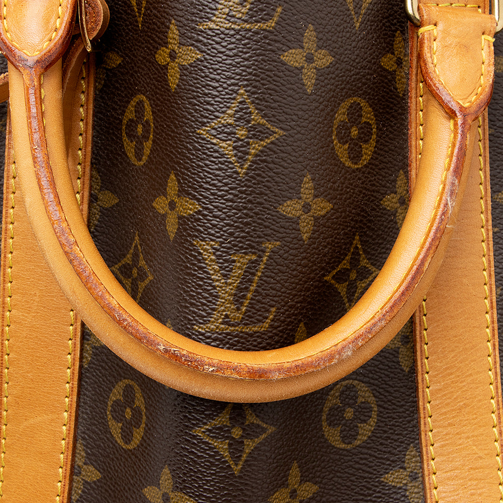 Louis Vuitton Vintage Monogram Canvas Keepall Bandouliere 60 Duffel Bag (SHF-21276) - Image 8