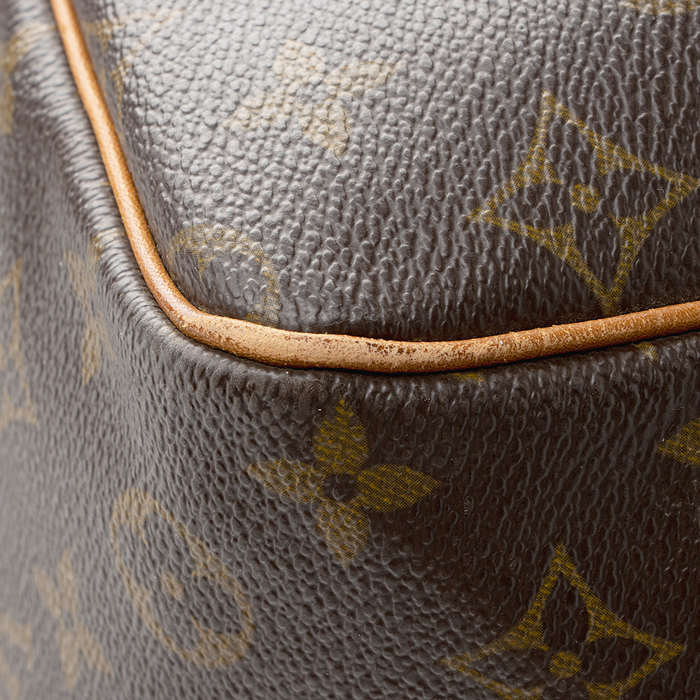 Louis Vuitton Vintage Monogram Canvas Keepall Bandouliere 60 Duffel Bag (SHF-21276) - Image 11