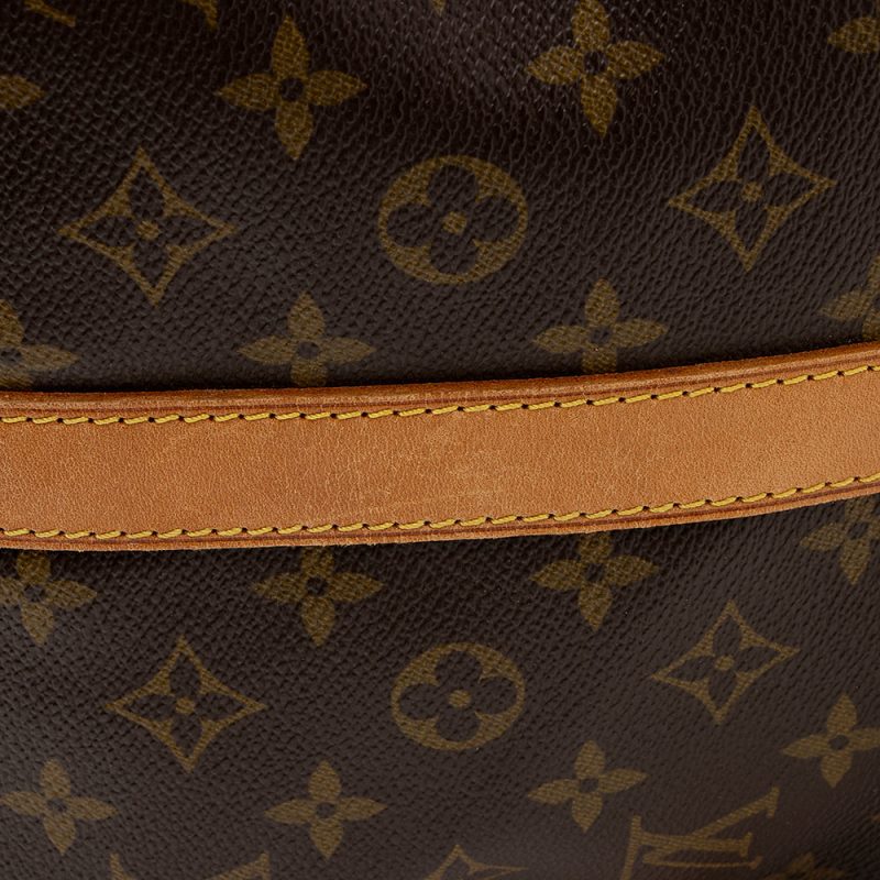 Louis Vuitton Vintage Monogram Canvas Keepall Bandouliere 60 Duffel Bag (SHF-21276) - Image 13