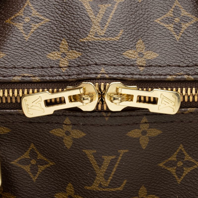 Louis Vuitton Vintage Monogram Canvas Keepall Bandouliere 60 Duffle Bag (SHF-05Mljd) - Image 8