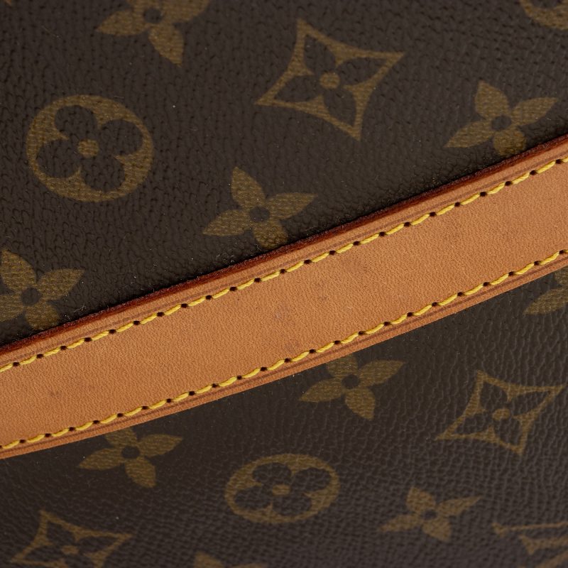 Louis Vuitton Vintage Monogram Canvas Keepall Bandouliere 60 Duffle Bag (SHF-05Mljd) - Image 16