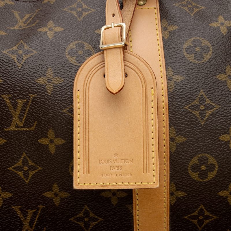 Louis Vuitton Vintage Monogram Canvas Keepall Bandouliere 60 Duffle Bag (SHF-N7uWMn) - Image 12