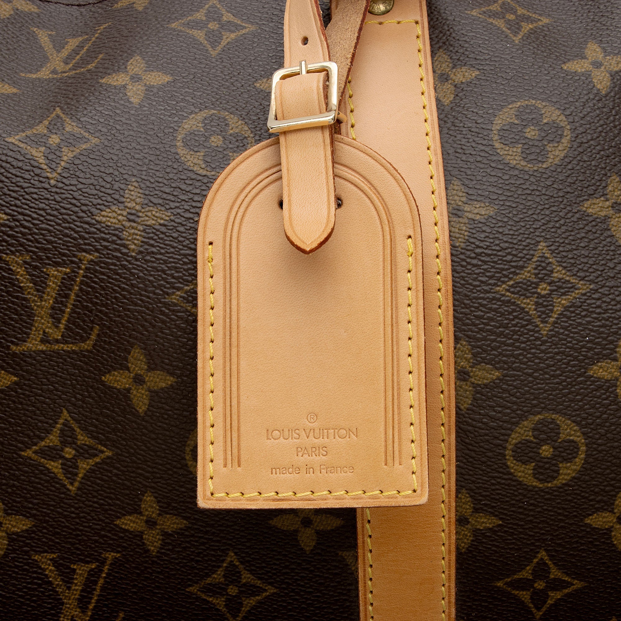 Louis Vuitton Vintage Monogram Canvas Keepall Bandouliere 60 Duffle Bag (SHF-N7uWMn) - Image 12