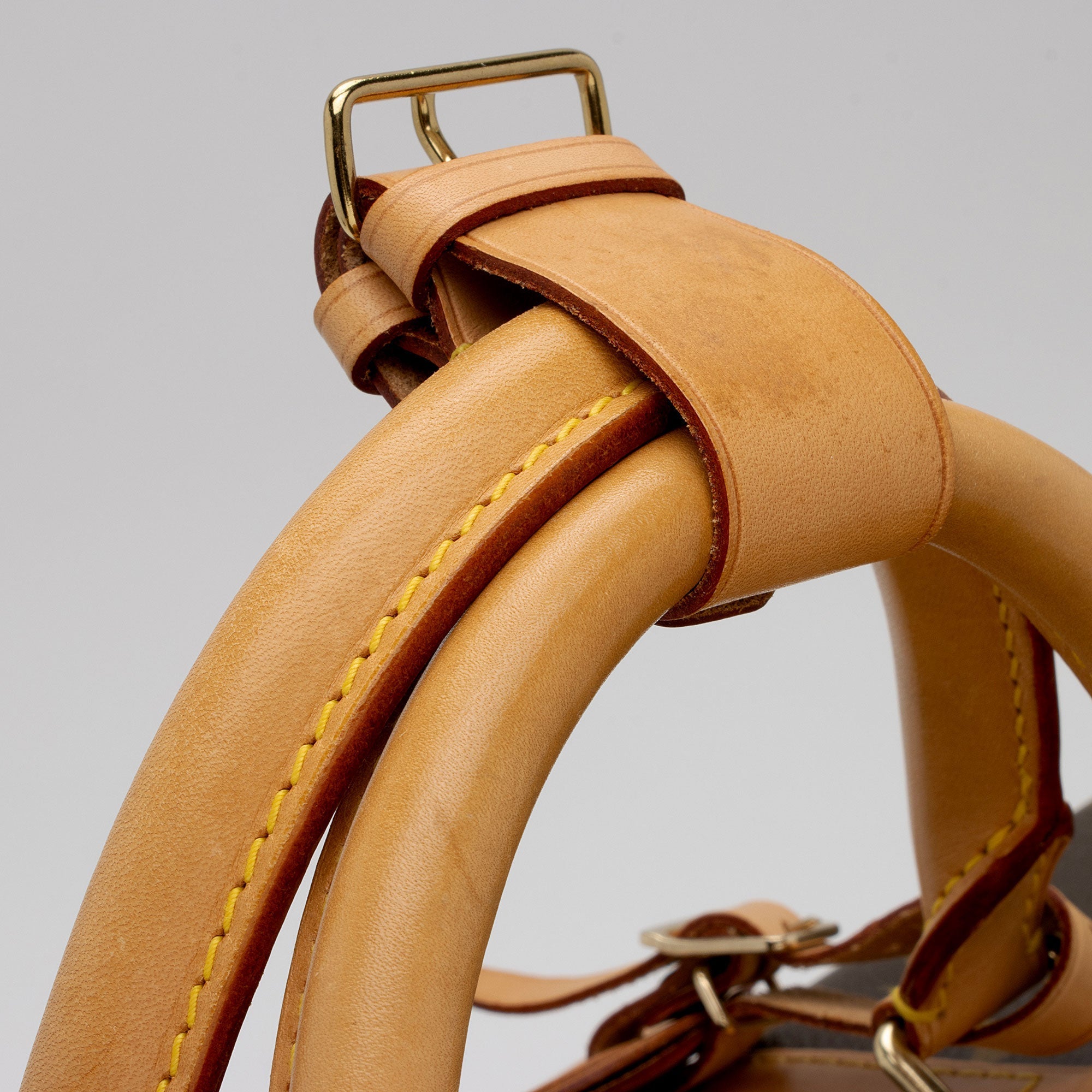 Louis Vuitton Vintage Monogram Canvas Keepall Bandouliere 60 Duffle Bag (SHF-N7uWMn) - Image 14