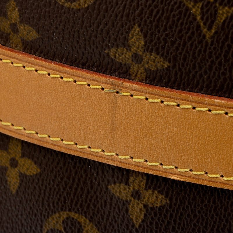 Louis Vuitton Vintage Monogram Canvas Keepall Bandouliere 60 Duffle Bag (SHF-N7uWMn) - Image 17