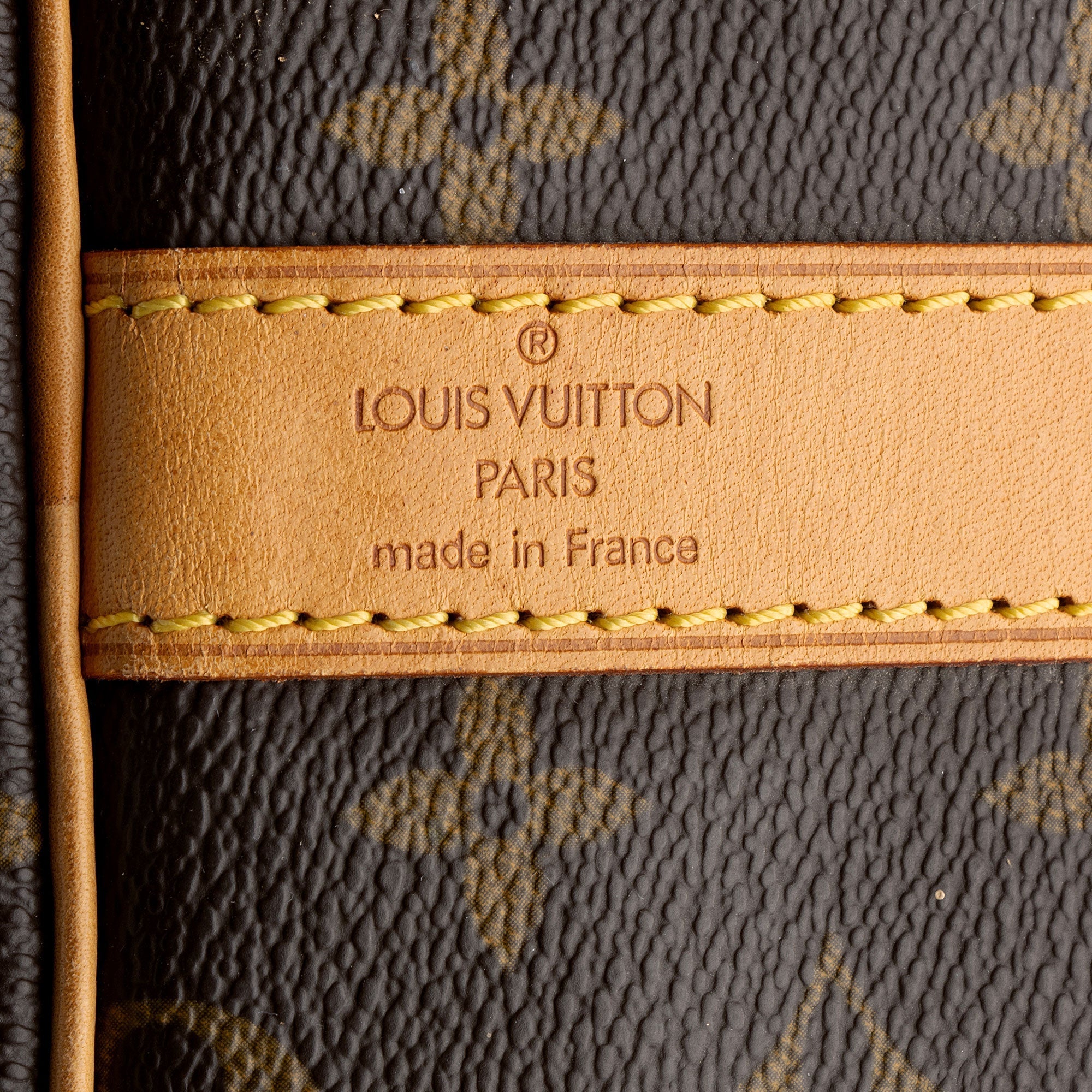 Louis Vuitton Vintage Monogram Canvas Keepall Bandouliere 60 Duffle Bag (SHF-N7uWMn) - Image 7