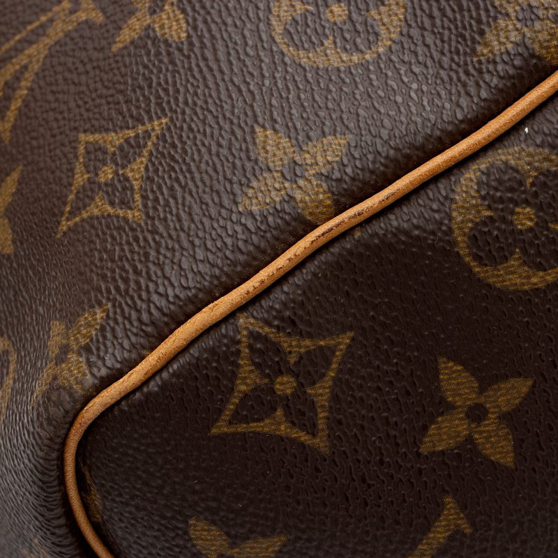 Louis Vuitton Vintage Monogram Canvas Keepall Bandouliere 60 Duffle Bag (SHF-1obcrO) - Image 10