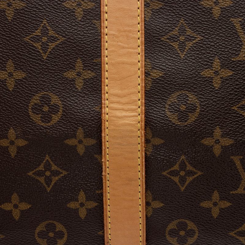 Louis Vuitton Vintage Monogram Canvas Keepall Bandouliere 60 Duffle Bag (SHF-1obcrO) - Image 17