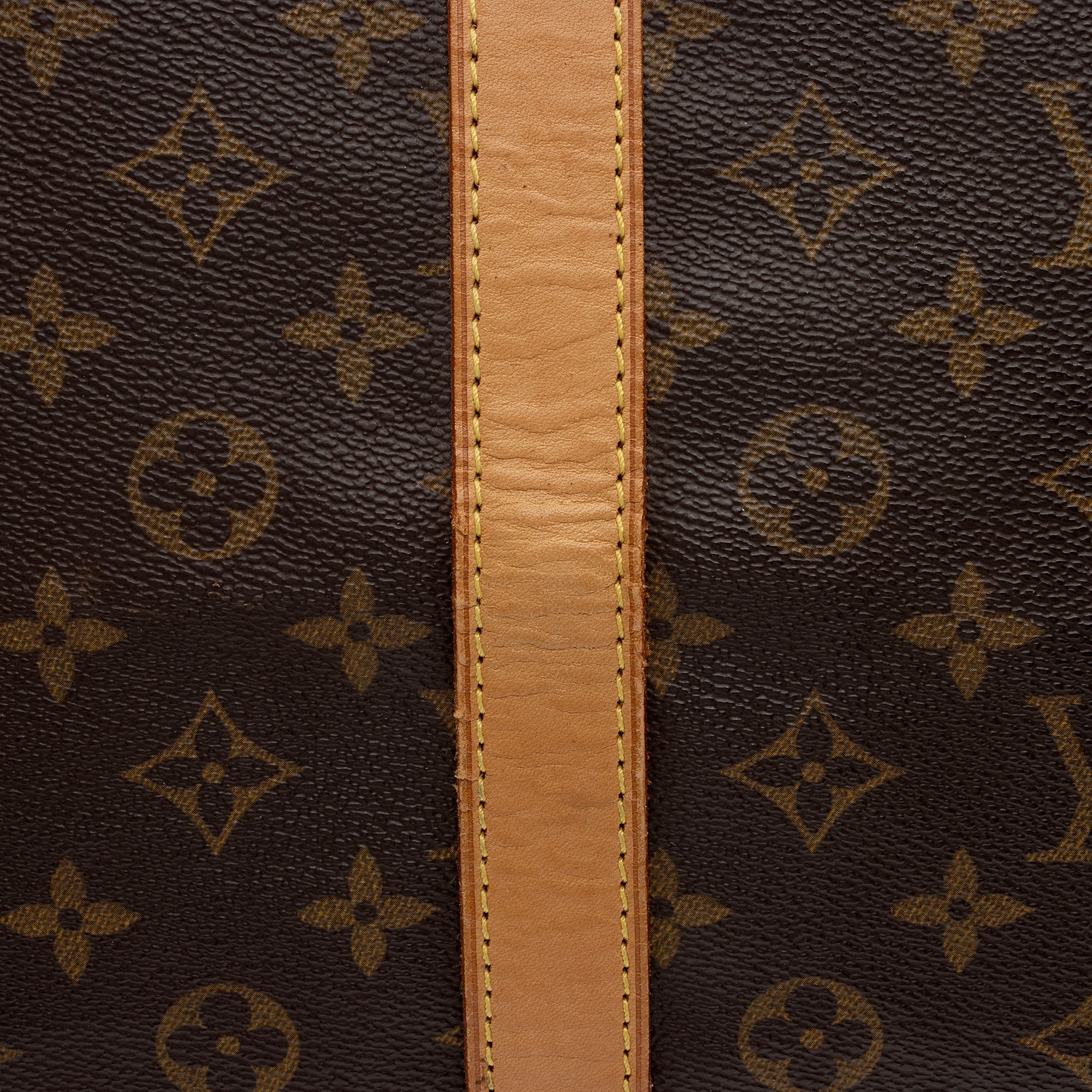 Louis Vuitton Vintage Monogram Canvas Keepall Bandouliere 60 Duffle Bag (SHF-1obcrO) - Image 17