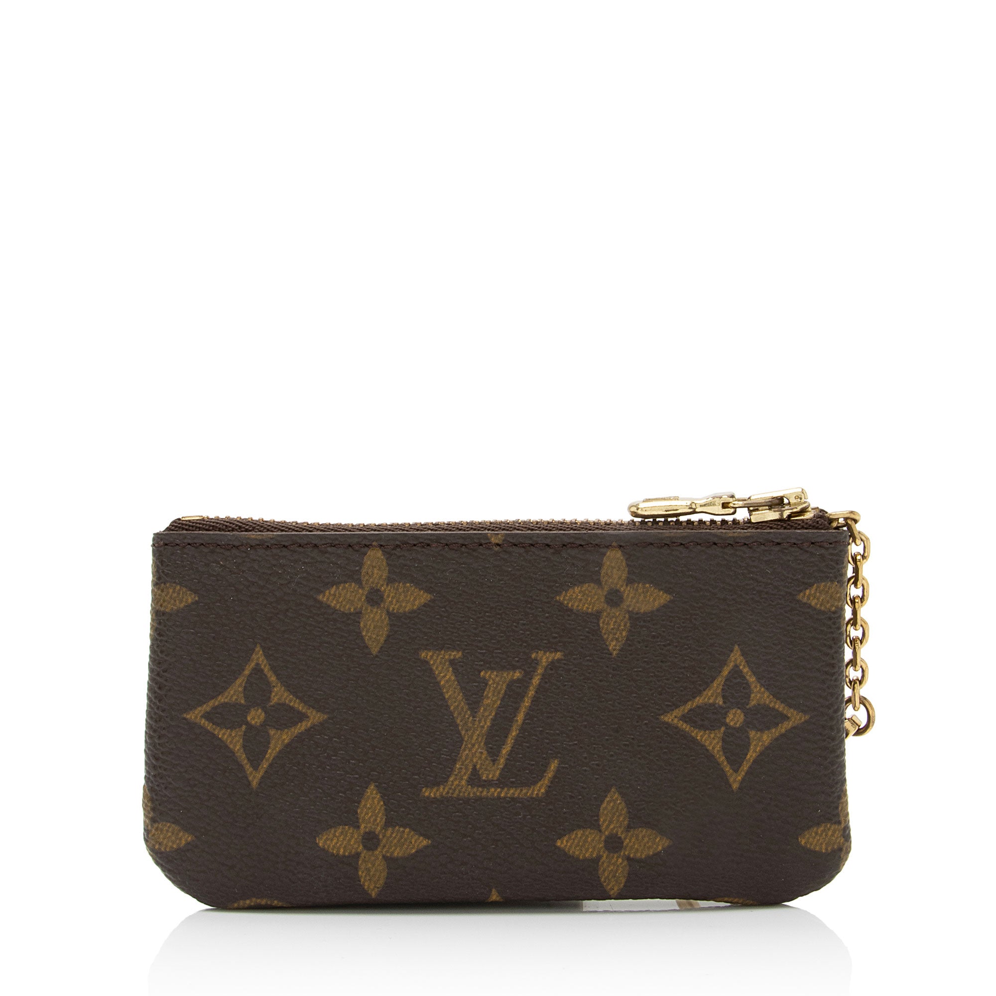 Louis Vuitton Vintage Monogram Canvas Key Pouch (SHF-OnAhFA) - Image 2